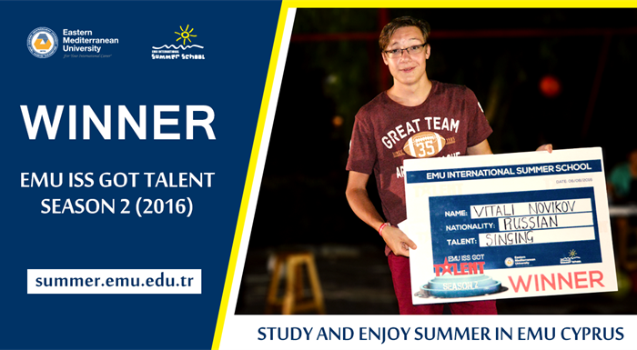 Talent Competition Organised by the EMU International Summer School