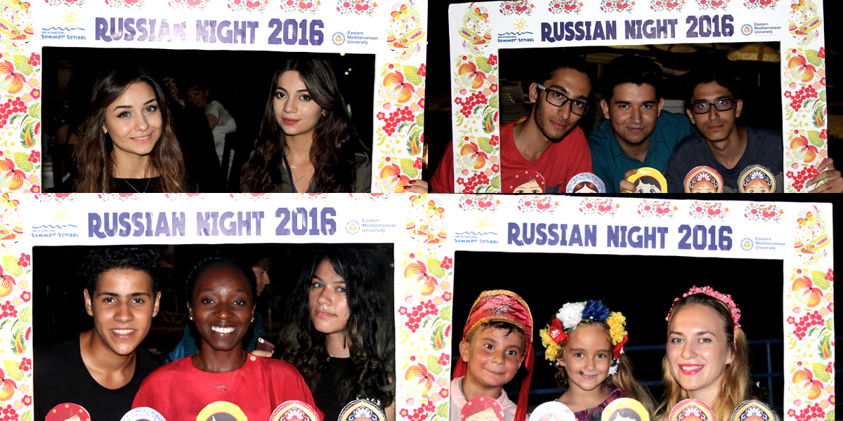 EMU International Summer School Organised a Russian Night